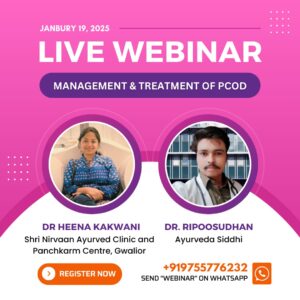PCOD Complete Webinar with Dr Heena Kakwani